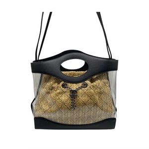 ❤️SOLD❤️Chanel PVC Shopping Tote Raffia 31